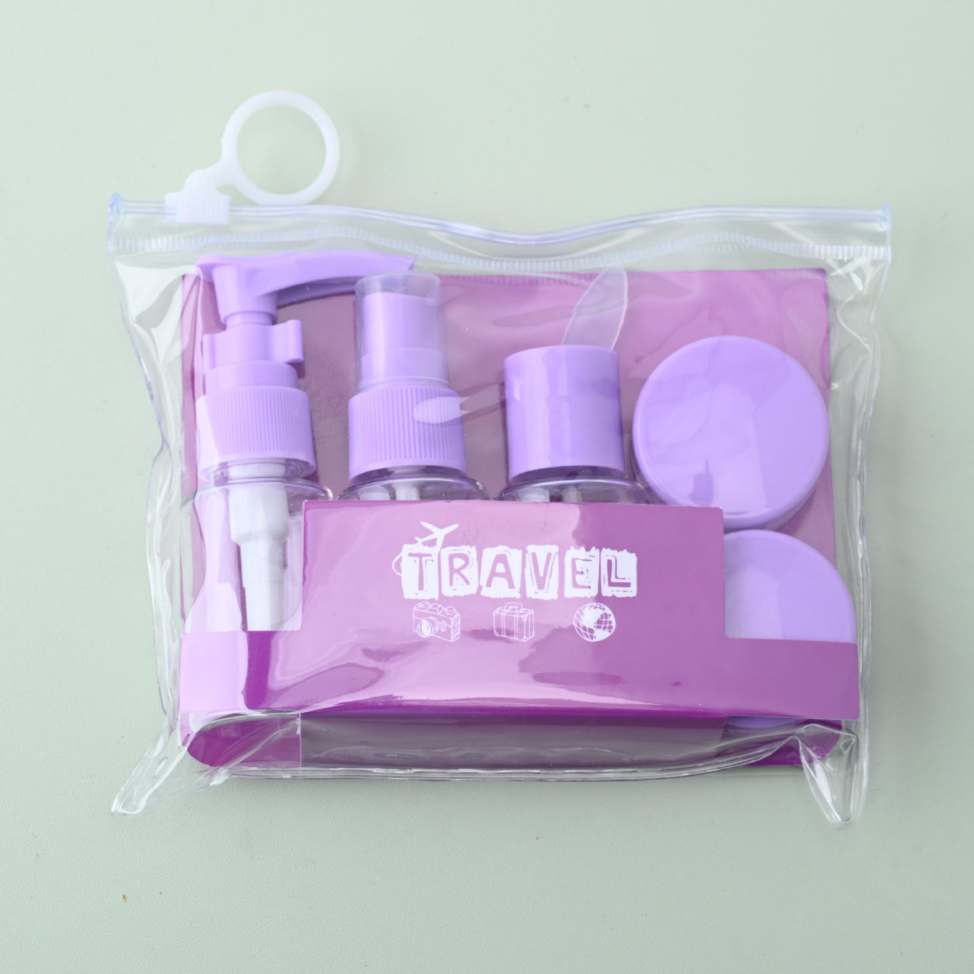 

Compact 6-Piece Set: 30ml Travel Refillable Bottles for Cosmetics, Lotion, and Perfume.