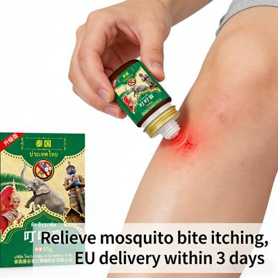 Thai Ding Cream Focuses On Leg Protection, Quickly Eliminates Redness and Itching After Mosquito Bites, Is Cool and Comfortable