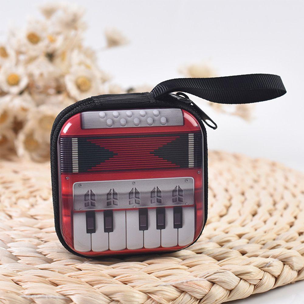 Player Pattern Small Wallet Earphone Cable Storage Bag Coin Purse Cute Cartoon Change Zipper Pocket