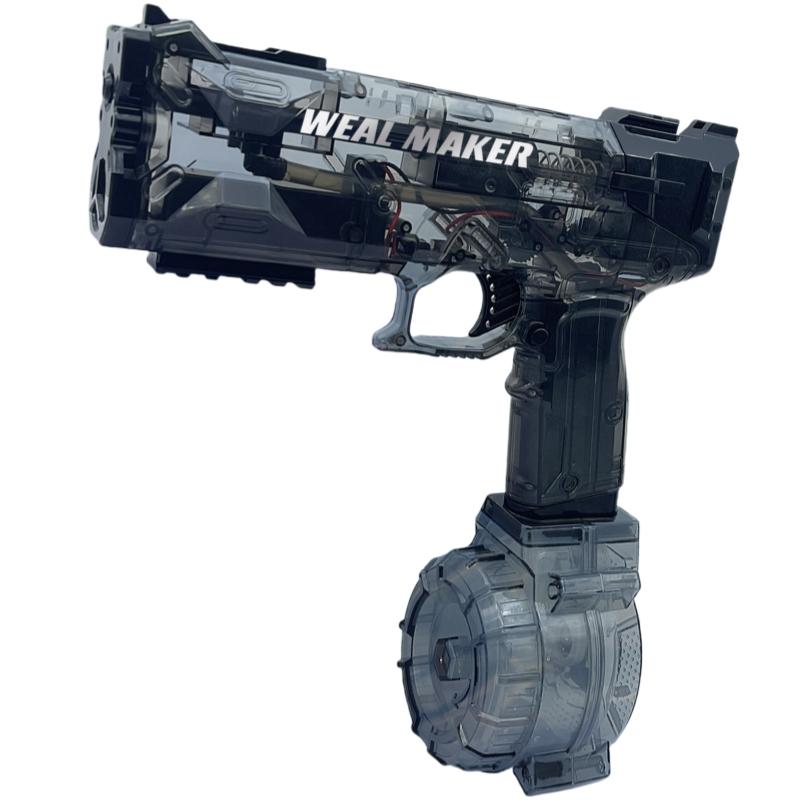 Children Continuous Firing Electric Water Gun Toys Kids Transparent Bursts High-Pressure Strong Automatic Water Spray Guns Gifts