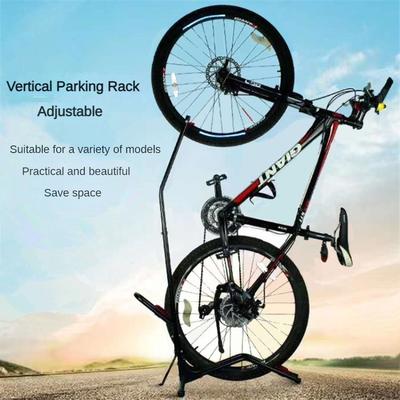 Pionowy stojak ekspozycyjny na rower górski Wielofunkcyjny stojak parkingowy na rower Narzędzie do konserwacji w kształcie litery L