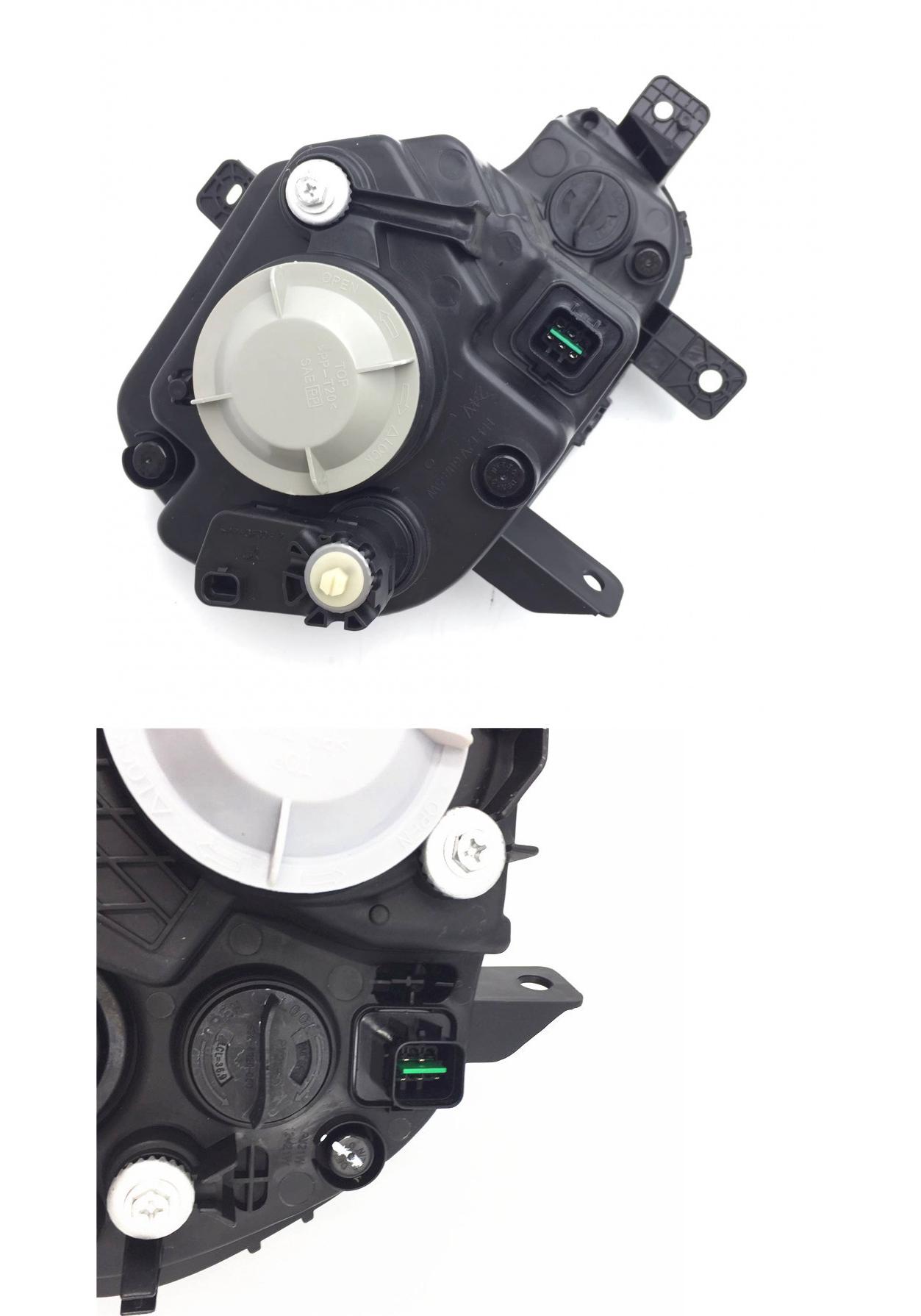 Baojun 510 Front Headlight Assembly for 2017-18 Models: Turn Signal, High & Low Beam Passenger, High-end Black Base