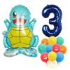 Standing Pokémon Pikachu Squirtle Child Elf Birthday Aluminum Film Printing Latex Balloon Gift
