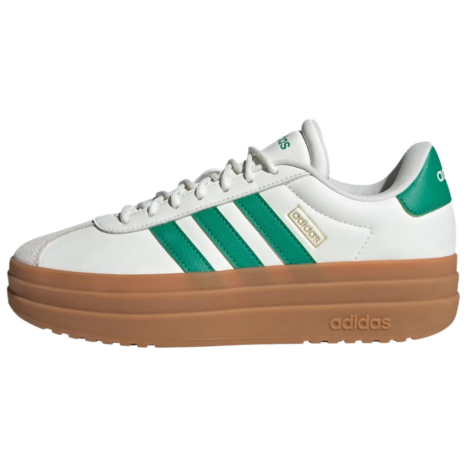 adidas VL Court Bold White Court Green Gum - JQ7832 38