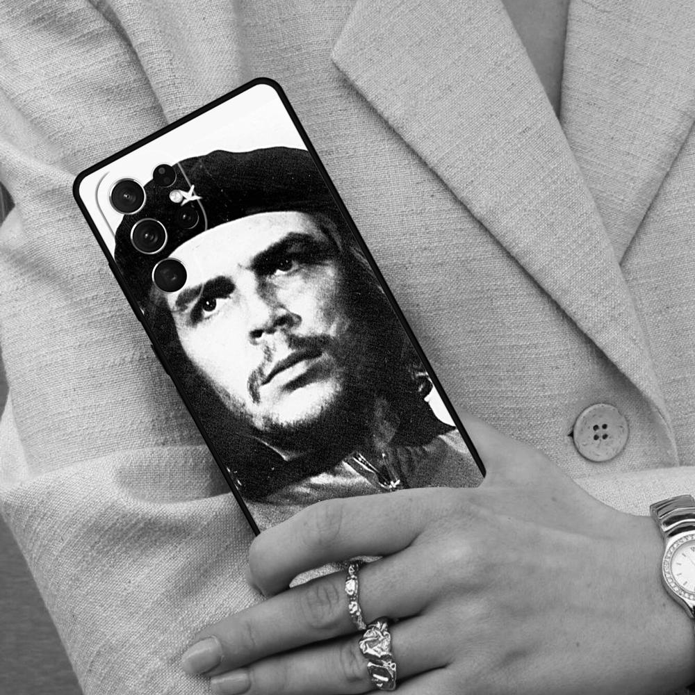 che guevara Smoking Cigar SOFT Cell Phone Case for Samsung Galaxy S26 Ultra S25 S24 S23 S22 S21 S20 Note10 Cover