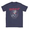 Friday The 13th Jason Mask Logo Men's T Shirt  Creative Tee Shirt Short Sleeve O Neck T-Shirt Pure Cotton 4XL 5XL Clothes