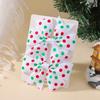 Christmas Snowflake Elk Red And Green Children'S Hair Accessories Set Holiday Headgear Vintage Dovetail Hairpin 4790