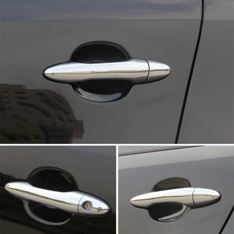 

Для KIA Sportage MK3 SL 2011 2012 2013 2014 2015 новый хромированный чехол на дверную ручку автомобиля, наклейка, Стайлинг