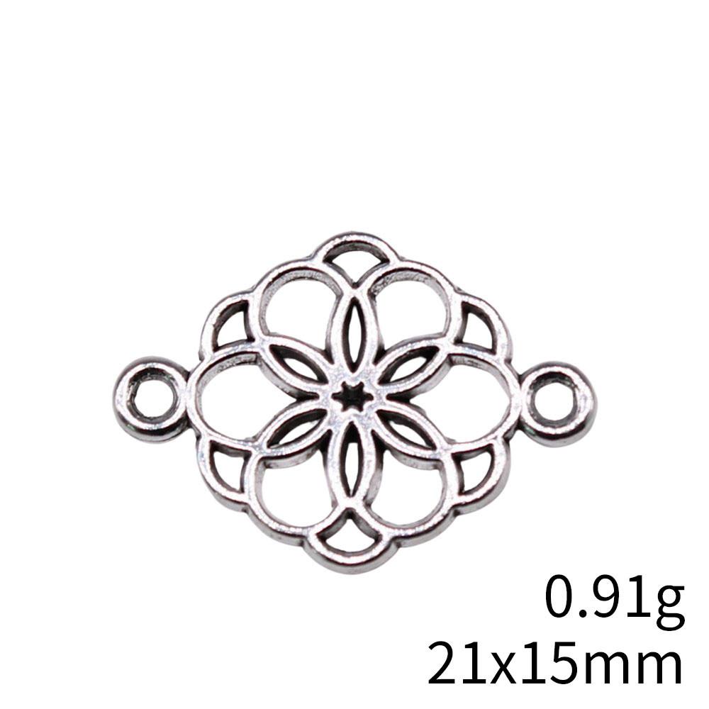 Gifts For Women Jewelry Materials Hollow Flower Connector Accessories Parts Cheapest Items Accessories And Components