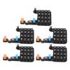 5Pcs Walkie Talkie Numeric Keypad Keyboard for BAOFENG UV 5R UV 5RA UV 5RC UV 5RE BF F8HP UV 5RX3
