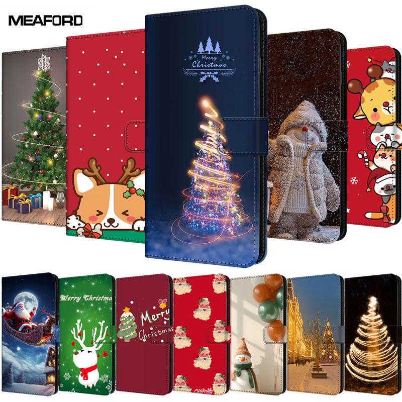 Wallet For Realme Note 70 70T 70 T Flip Stand Book Protective Phone Cover Magnetic Leather Case Cartoon Anime Christmas Bumper