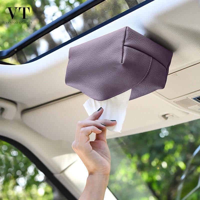 Magnetic Car Tissue Box Mount for In-Car Ceiling - Compatible with AITO, NIO, ZEEKR