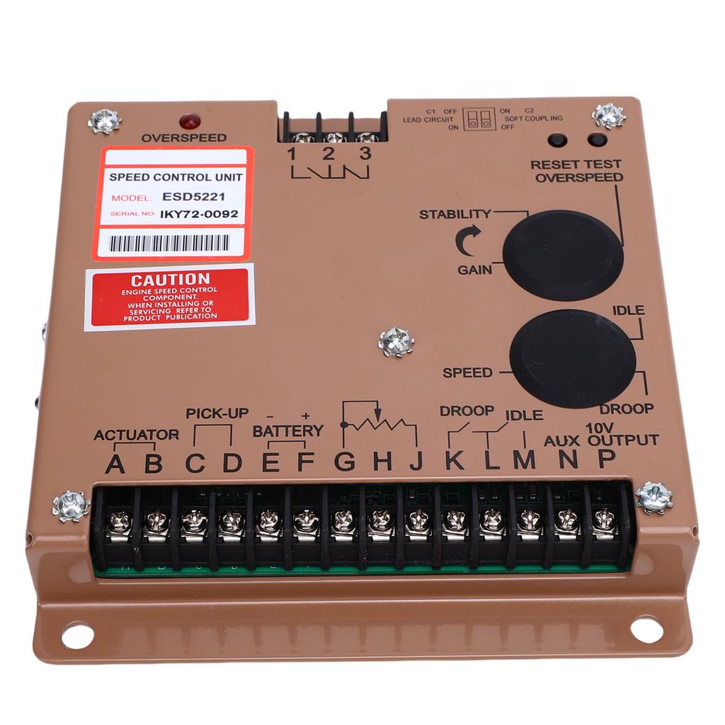 ESD5221 Speed Control Unit Generator Engine Control Module Controller Governor Easy Install