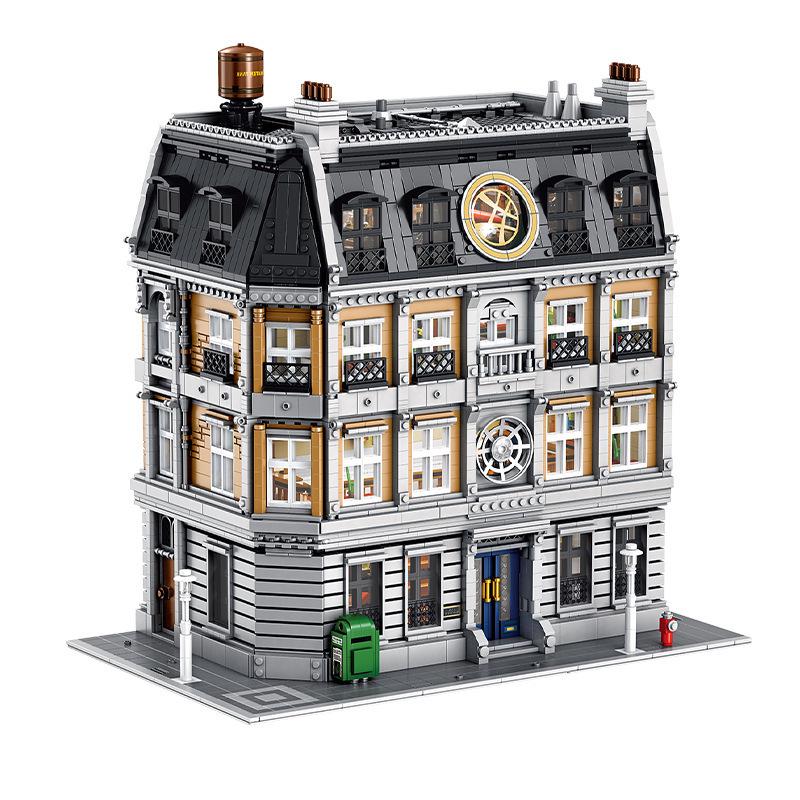 Holy Sanctuary Large Street Scene Building Blocks Model - Adult High Difficulty Assembly, Children s Gift.