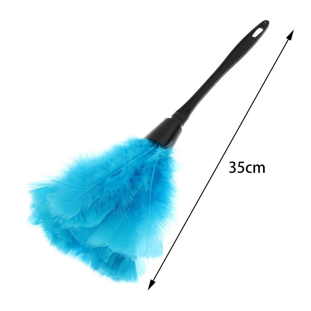 Handhold Portable Turkey Feather Duster Anti-static Cleaning Dust Car Dashboard Cleaner Tools