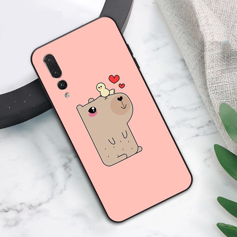 Capybara Case For Huawei Nova 12s 12i 11i 8i 7i Y73 Y70 Y90 Y60 Y72 Y61 Y91 9 10 SE P40 Lite P30 Pro