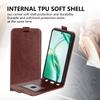 For Honor 200 Smart 5G/X7c 4G Case with Card Slots Vertical Flip Leather Phone Cover