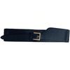 Women's decoration skirt suit waist belt versatile elastic belt, black fashion wide version waist seal, wide waist seal