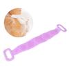 Silicone Back Scrubber Double Sided Bath Shower Exfoliating Back Cleaning Belt Strap for Men Women