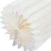 2 Pack Cardboard Vase Flower Column White Folding Cardboard Display Stand Cylindrical Wedding Table Decoration Garden Party 80cm
