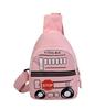 Trendy Car-themed Chest Bag For Toddlers Cool Nylon Crossbody Bag For Boys And Girls