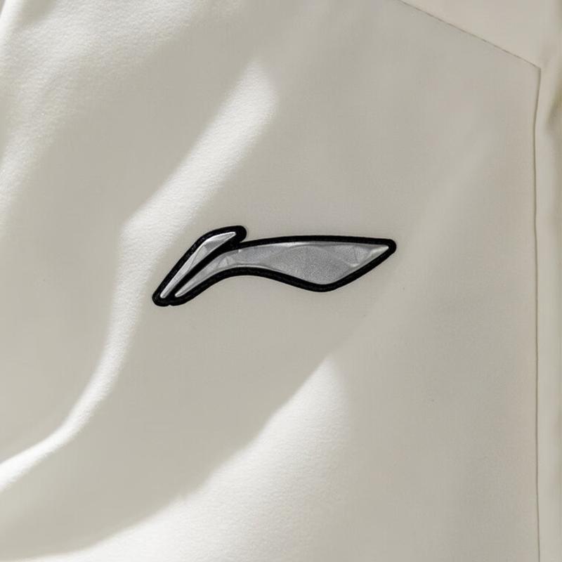 Li-Ning Winter Thick Hooded Down Jacket Women outerwear White AMYV516-1