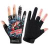 Unisex Breathable Anti-Slip Three-Fingerless Fishing & Cycling Gloves - Summer Sun Protection & Wear-Resistant