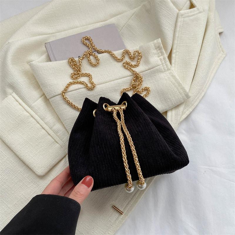 Fashionable Stylish Bucket Bag For Women Chic Autumn Casual Shoulder Handbag Design
