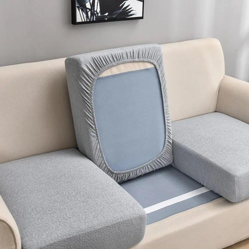 Waterproof Sofa Seat Cushion Cover For Living Room Elastic Sofa Cover Corner Sofa Couch Cover L Shape Sofa Slipcover Home Decor