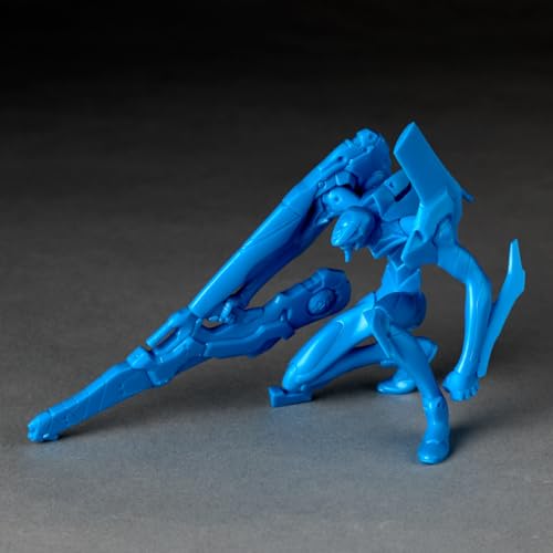 Kaiyodo ARTPLA SCULPTURE WORKS Evangelion Unit-01/Unit-02/Unit-00 Kai Interception Third New Tokyo City Non-scale Unpainted Plastic Model Kit AP052