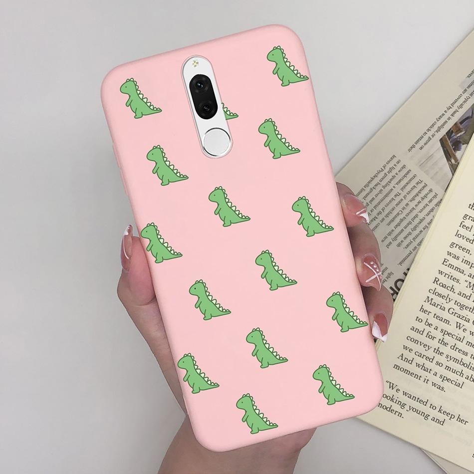 For Huawei Nova 2i Case Cute Candy Matte Soft Silicone Cover For Huawei Mate 10 Lite RNE-L21 RNE-L22 L23 Nova2i Phone Cases Capa