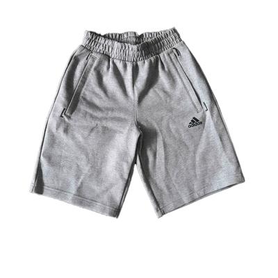 Fashion Solid Color Brand Logo Casual Shorts Unisex Shorts Gray CF1306
