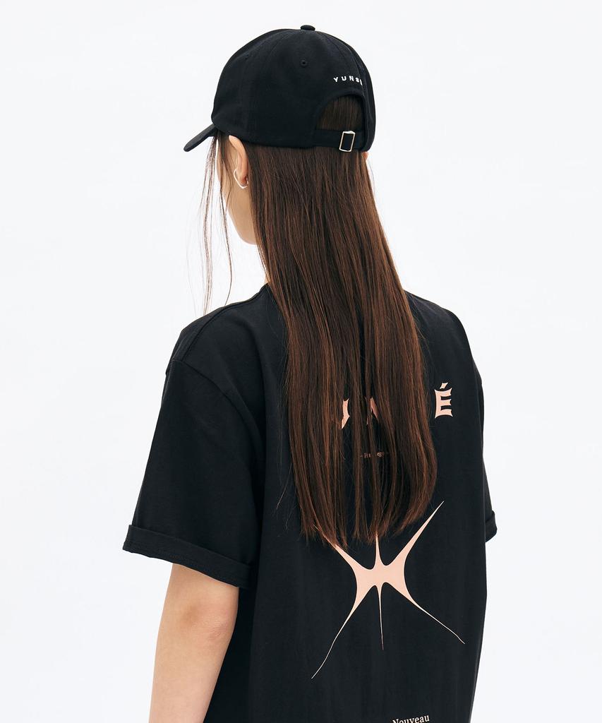 Yunse Hatch Cotton Cap (Black)