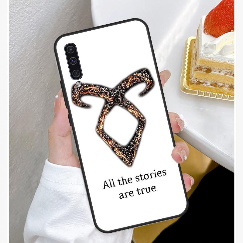 Shadowhunter Runes Soft Silicone Case For Samsung A52S A12 A22 A32 A42 A52 A72 A31 A51 A71 A50 A70 A20e A21S