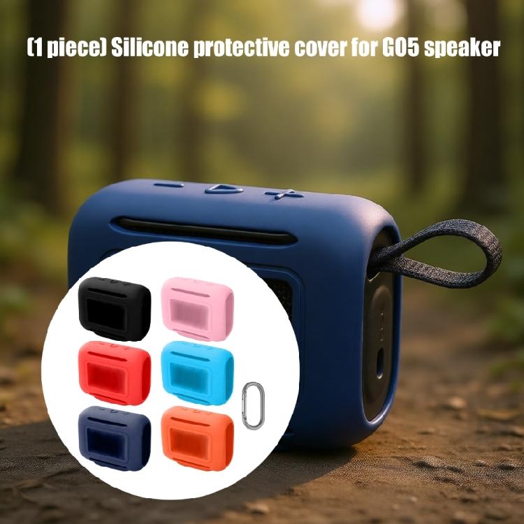 Silicone Protector Sleeve Housing Skin For GO 5 Travel Speaker Enhances Drop Protections And Stylish Look