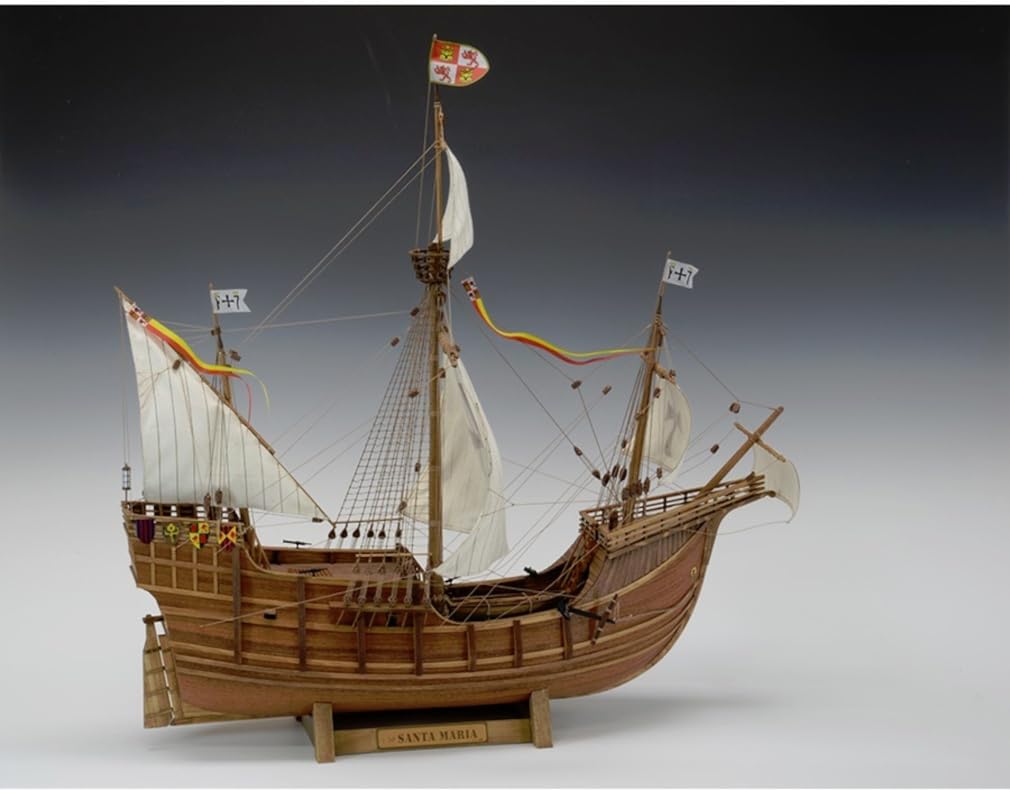 Woody Joe Santa Maria Wooden Model Assembly Kit 1/50 (Ship)