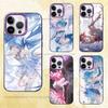 Capa Traseira Fofa Figura Anime Homura Miki Sayaka para iPhone 17 16e 16 15 14 13 12 11 Pro Max X XR XS MAX 8,7 Air Plus