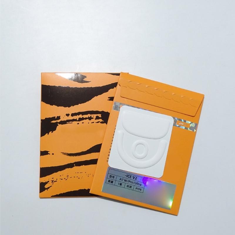 ICE Muispootjes Skates PTFE Muispoot Sticker Soepele Glijdingen Voor MCHOSE A7 W Muismat