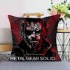 MMetal Gear Solid  Pillow Cover For Bedroom Room And Living Room Sofa Decorative Cushion Cover