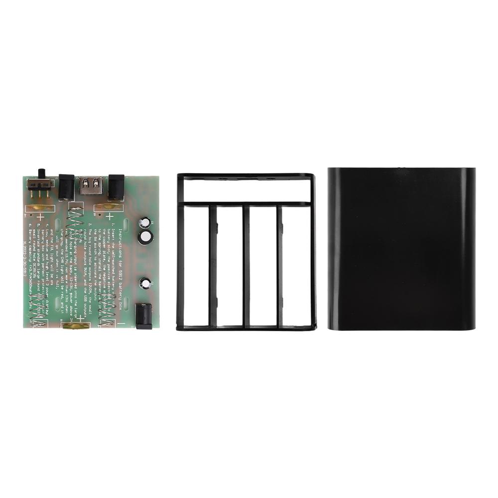 

5V9V12VUPS Lithium Battery Soldering Free Kit 18650 Power Bank Ready to use Router Optical Cat Uninterruptible Power Supply Box