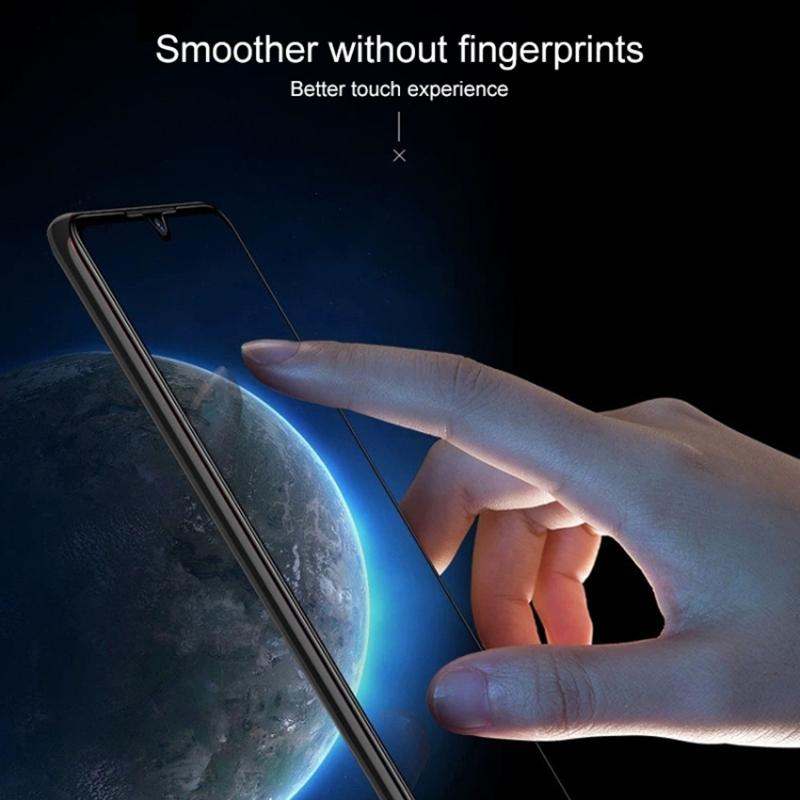 Full Screen Protector for Samsung Galaxy S23 FE,Tempered Glass Side Glue Silk Printing Phone Screen Film (9D)