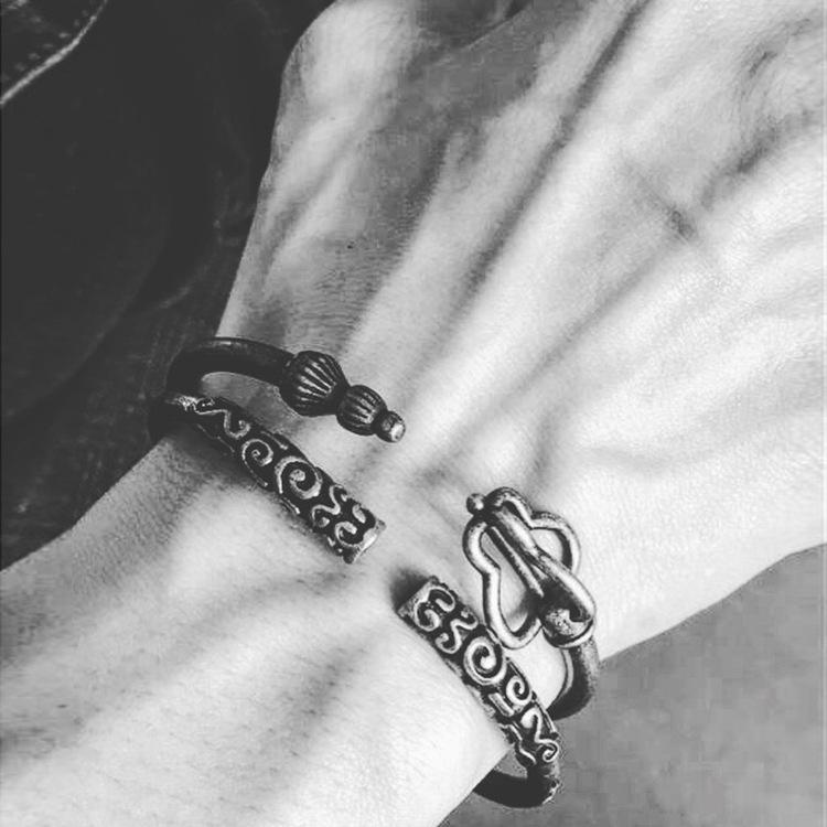 Wukong Ruyi Jingu Bang Bracelet: Monkey King Mythology Inspired 3D Metal Jewelry from Journey to the West