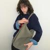[Worn by Choi Kang-hee] KNOT BAG [L] Corduroy Khaki