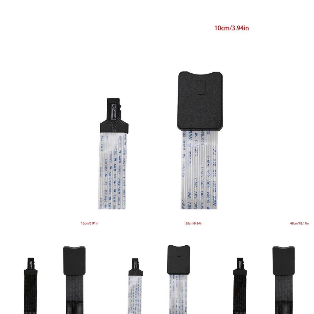 Premium Quality Tf To Micro Sd Card Extension Cable Flexible Adapter For Phones And Gps