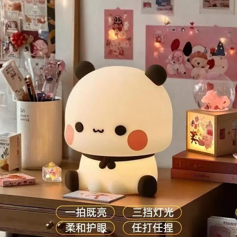 Anime Crayon Shin-Chans Patting Small Night Lamp Soft Light Eye -Protecting Bedroom Bedside Charging Small Nigh Ornament Perfect Gifts