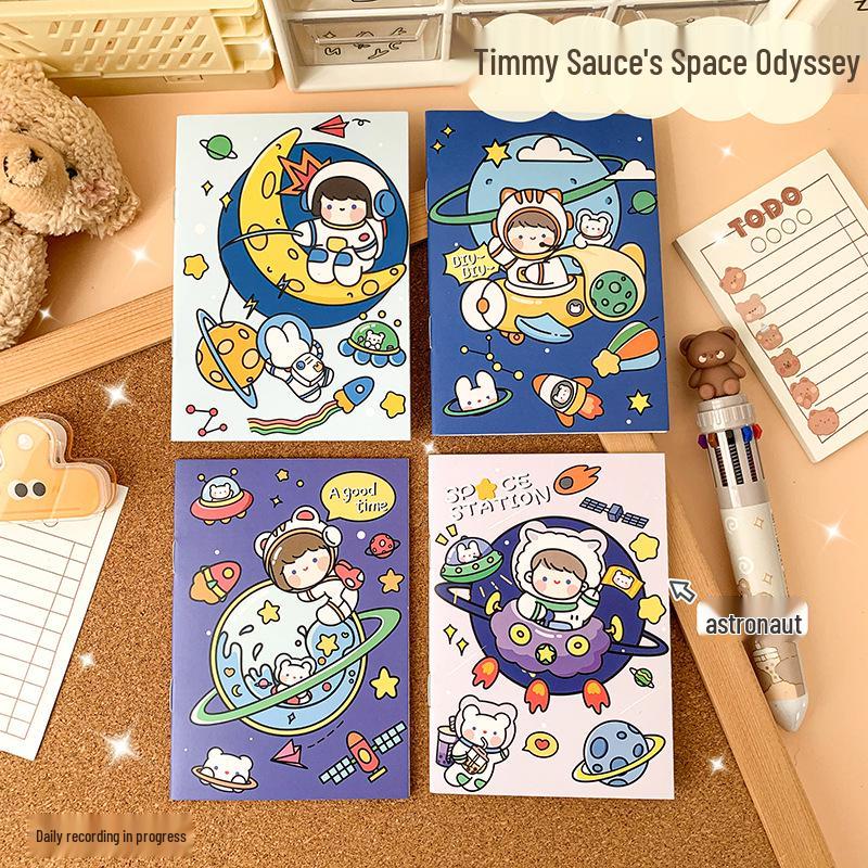 Compact Cute Softcover Mini Notepad for Students and Office Use