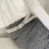 Vintage Lace Canvas Belt for Women Fashionable Metal Buckle Decorative Waistband Retro Jean Accessory Korean Trendy Design 110cm