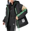 adidas Originals Color Block Warm Multi Pocket Sports Hooded Down Jacket Women Jacket Black H64176
