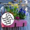 Upgrades Window Sill Planter Support Set Expandable Metal Brackets Set Outdoor Window Planter Mounting Brackets 4/6pcs