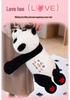 Large Panda Hug Pillow: Plush Leg-Clamping Sleeping Toy for Girls - Perfect Birthday Gift